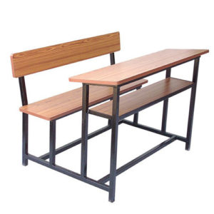 school wooden bench and table in chennai